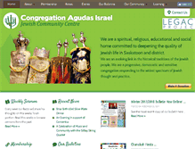 Tablet Screenshot of agudasisrael.org